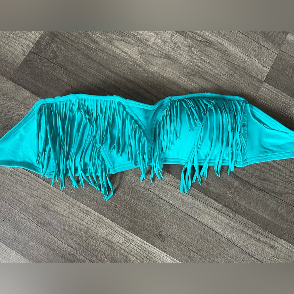 Billabong strapless swim top
